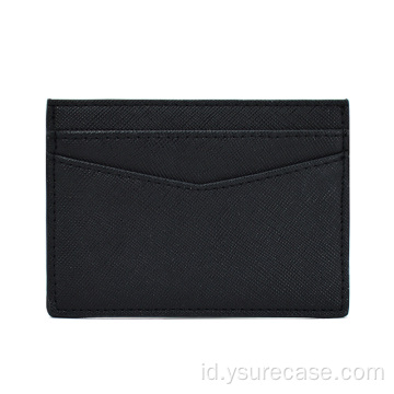 YSURE Kustom Kulit Pemegang Kartu Dompet Kredit Unisex